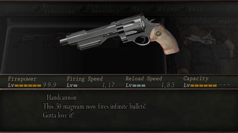 It unlocks by random chance each time you start a new run on the Demo, which. . Re4 best weapons reddit